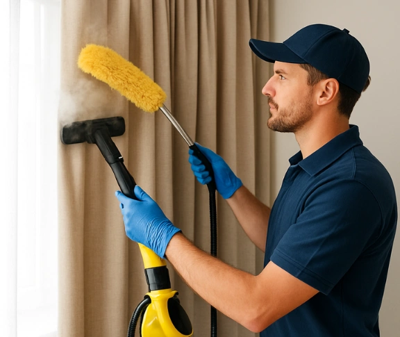 Trusted drapes cleaning technician Matty Curtain Cleaning warrawee-nsw QLD