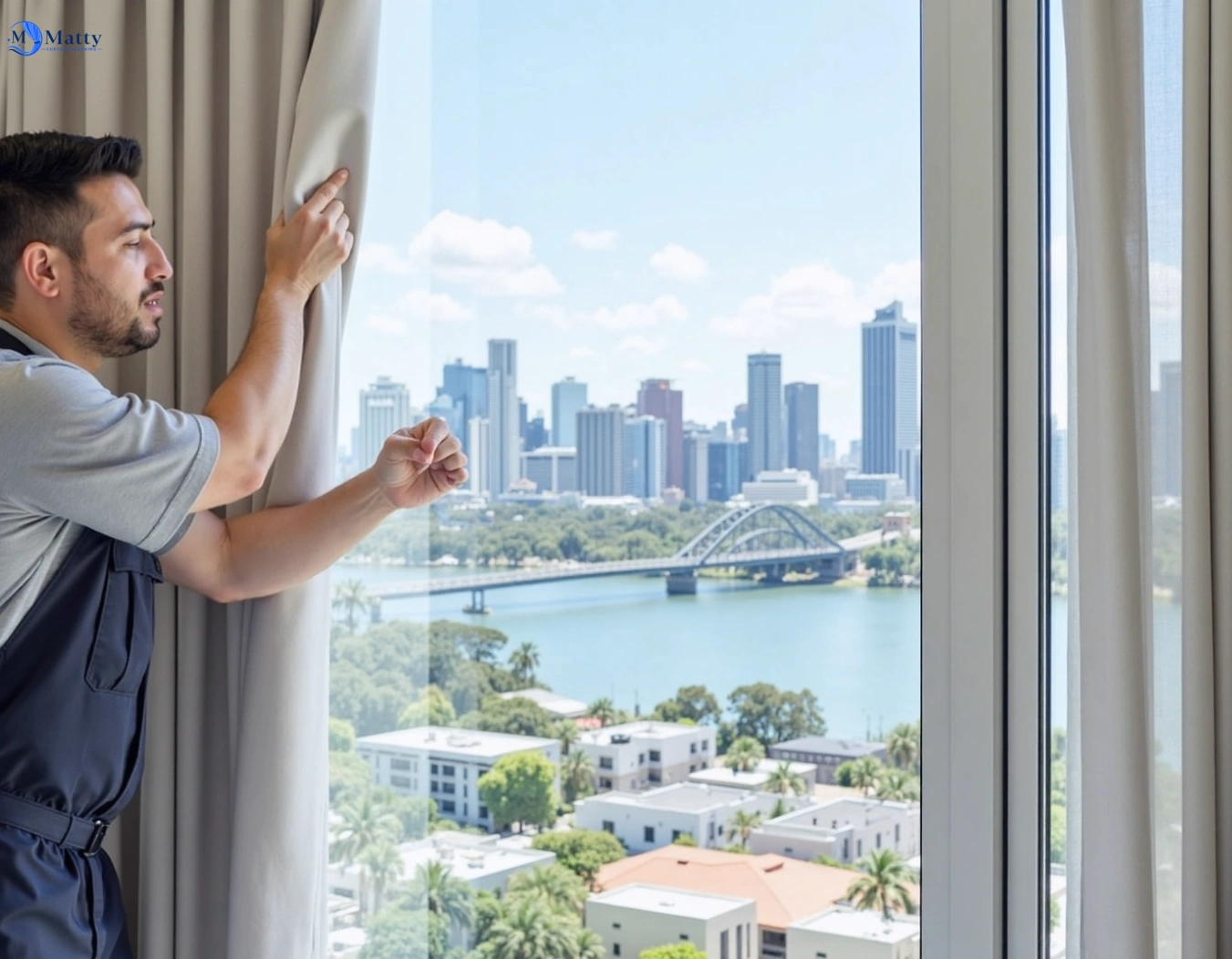 Professional curtain steam cleaning service warrawee-nsw QLD by Matty Curtain Cleaning